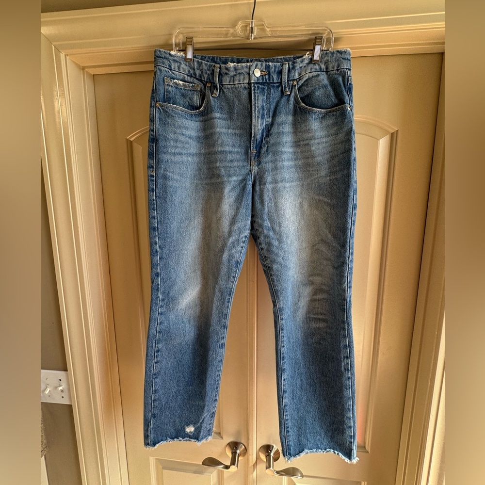 Like New | Good American | Good Vintage Straight Leg Jean Size 12/31